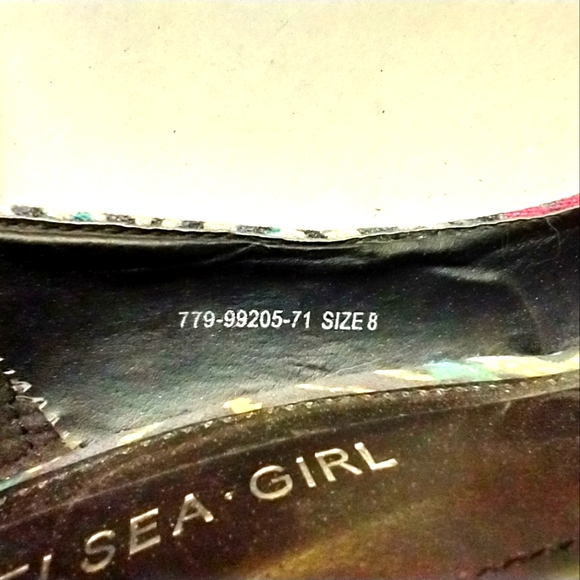 Chelsea Girl Graphic Wedge Heels - Picture 5 of 5